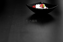 草莓,表,食品