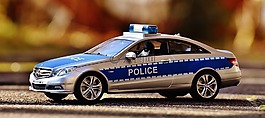 奔馳,警方,模型車
