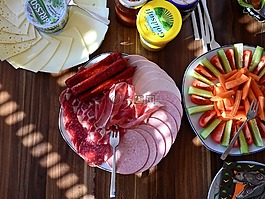 進餐,吃,食品