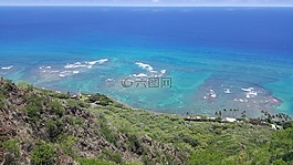 夏威夷,海洋,波