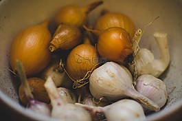 蔥,大蒜,丁香