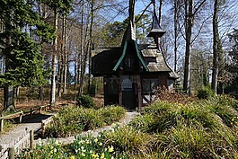 小教堂,基督教,花園