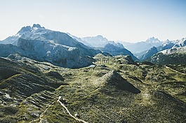 山,丘陵,山谷
