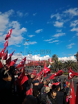 土耳其,伊斯坦布爾,勝利日