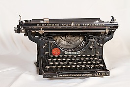 打字機,機械,老