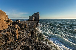巖,海洋,portand
