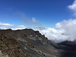 夏威夷,火山,景观