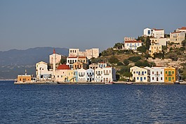 kastelorizo,希腊,端口