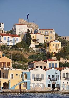 kastelorizo,希腊,端口