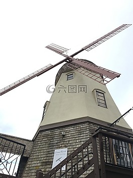 風(fēng)車,小丹麥,索爾文