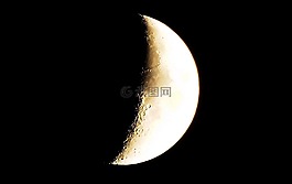 月亮,雙筒望遠(yuǎn)鏡,天空