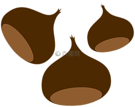 板栗,栗子,秋