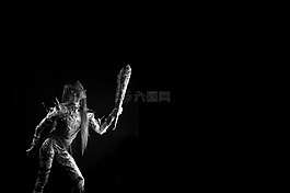 模型,小說,報紙