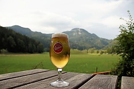 啤酒,一杯啤酒,jezersko