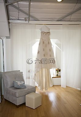 連衣裙,婚禮,婚紗禮服