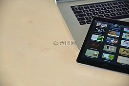 蘋果,辦公室,筆記本