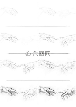 手,手繪圖,圖