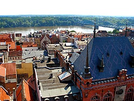 toruń,维斯,全景图