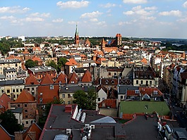 toruń,维斯,全景图