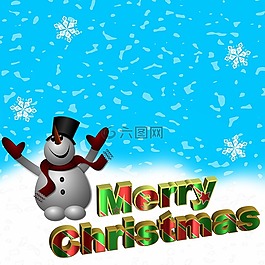 雪人,圣誕節(jié),雪