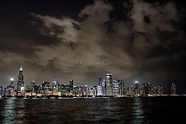 芝加哥,市中心,城市