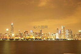 芝加哥,市中心,城市