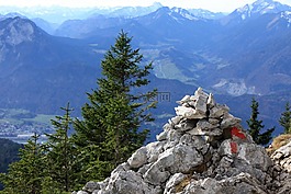 naunspitze,蒂羅爾,高山