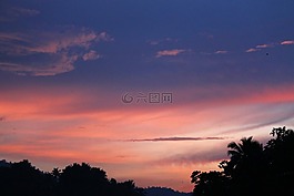 景观,加姆波勒,侧影