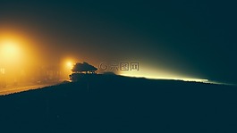 黑暗,夜,晚上