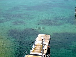 登岸碼頭,加爾達,水