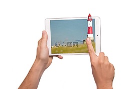 平板電腦,3d,飛機