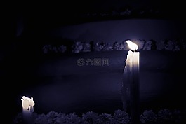 蠟燭,印度,光