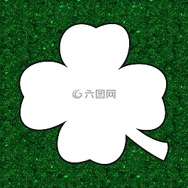 占位符,圖標,三葉草