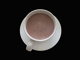 咖啡,喝,杯
