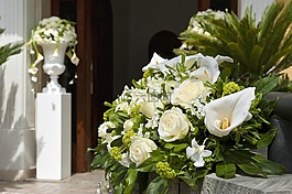 花,花束,花瓶