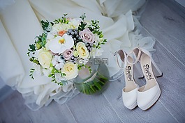 婚禮,花,慶典