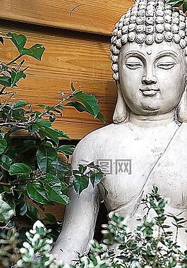 佛,佛像,花園