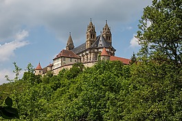 comburg,城堡,歌德