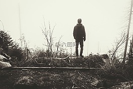 家伙,人,戶外