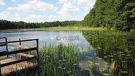 湖,水,景觀