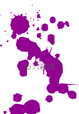 紫色,啟動(dòng)畫面,滴