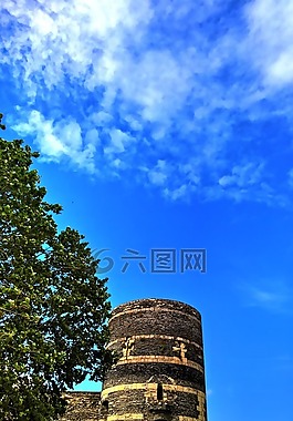 城堡,中世紀,法國