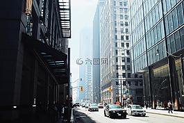 市街,摩天大樓,結(jié)構(gòu)