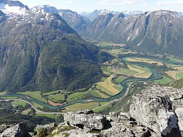 山,性质,谷