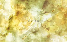 心,閃亮,浮動