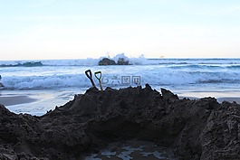 熱水海灘,新西蘭,海灘