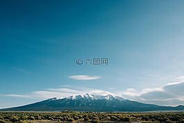 天空,山,景觀