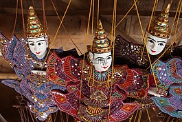 傀儡,傳統的,文化