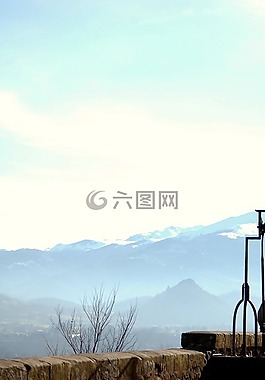 富瓦,城堡,景觀