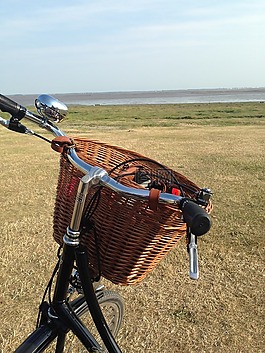 自行車,休息,公園